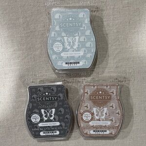 Scentsy Wax Bars Trio Cowboy Scents NWOT